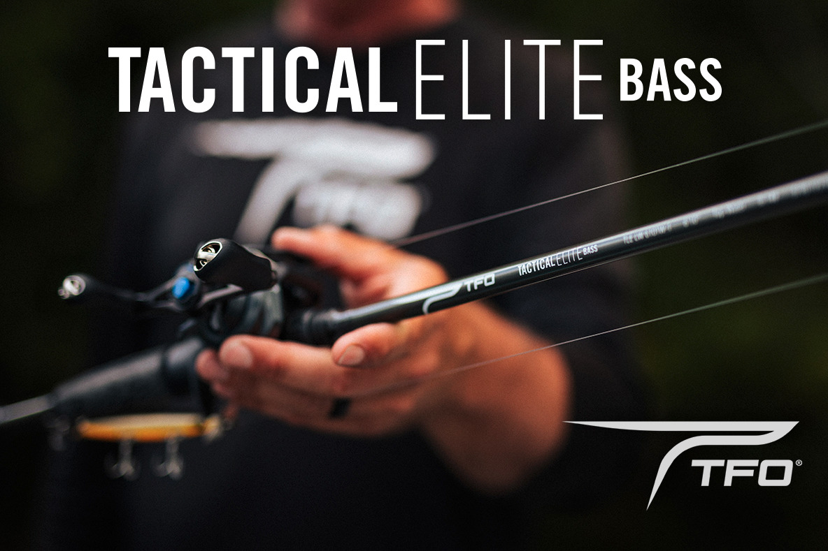 TFO Tactical Elite Bass 7'6 Medium Light Spinning Rod - Go To