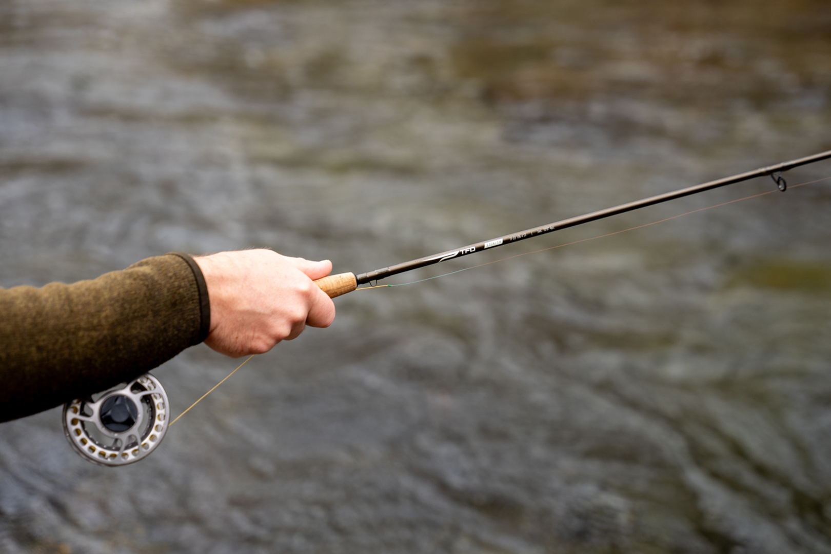 TFO Temple Fork Fleece Lined Fly Fishing Rod and Reel Carrying