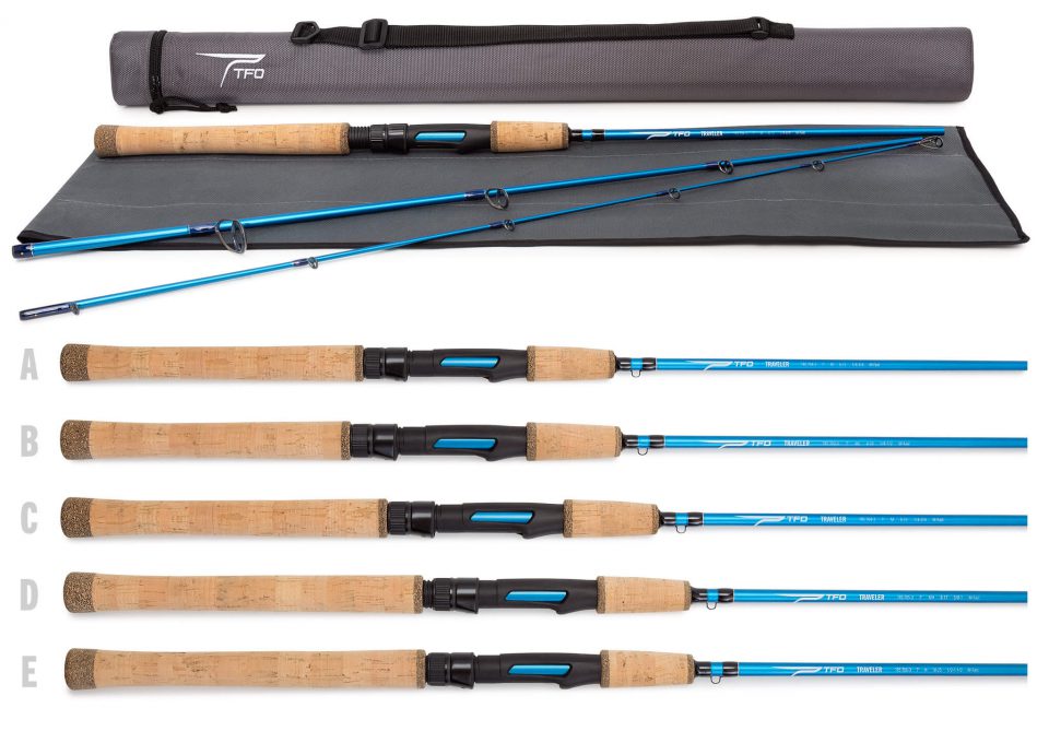 tfo travel spinning rods
