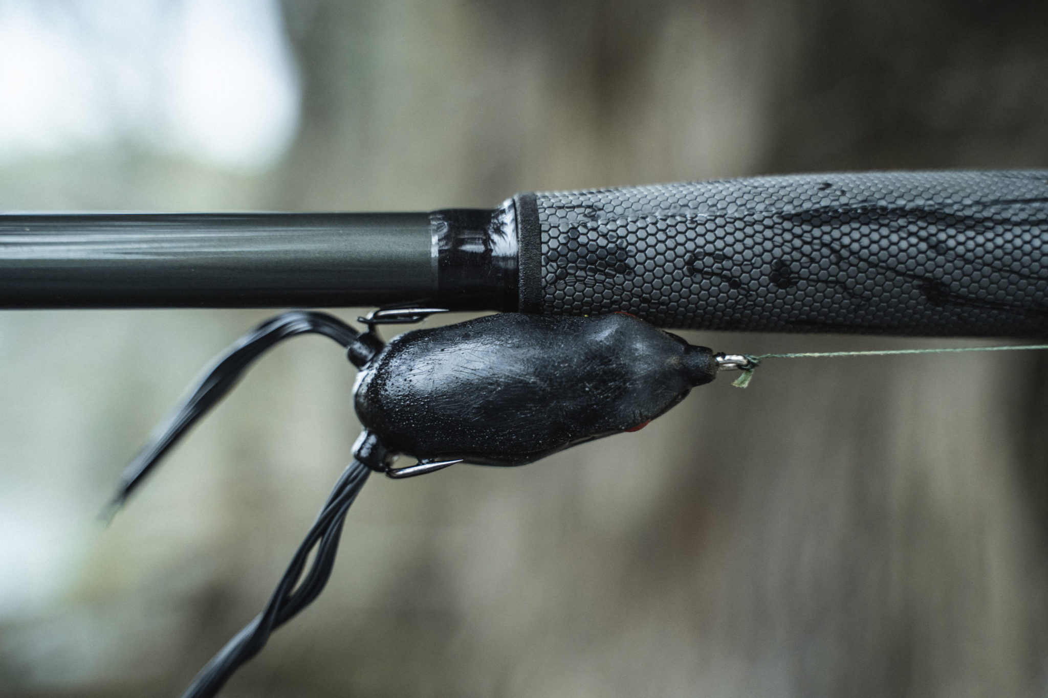 Skipping Docks With Frogs on the Tactical Elite Series Temple Fork