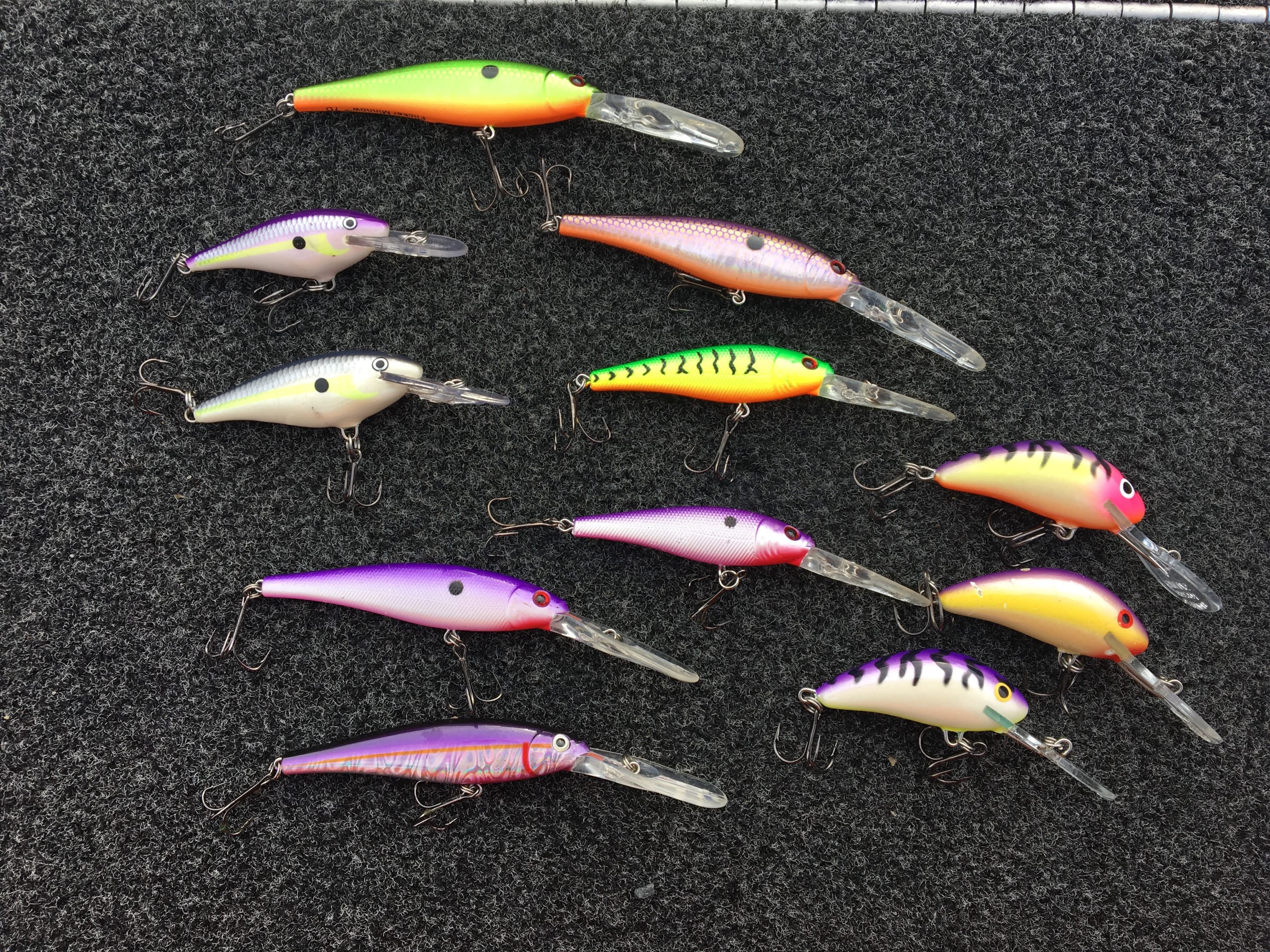 Speed-Troll Shad Raps For Eater Walleyes