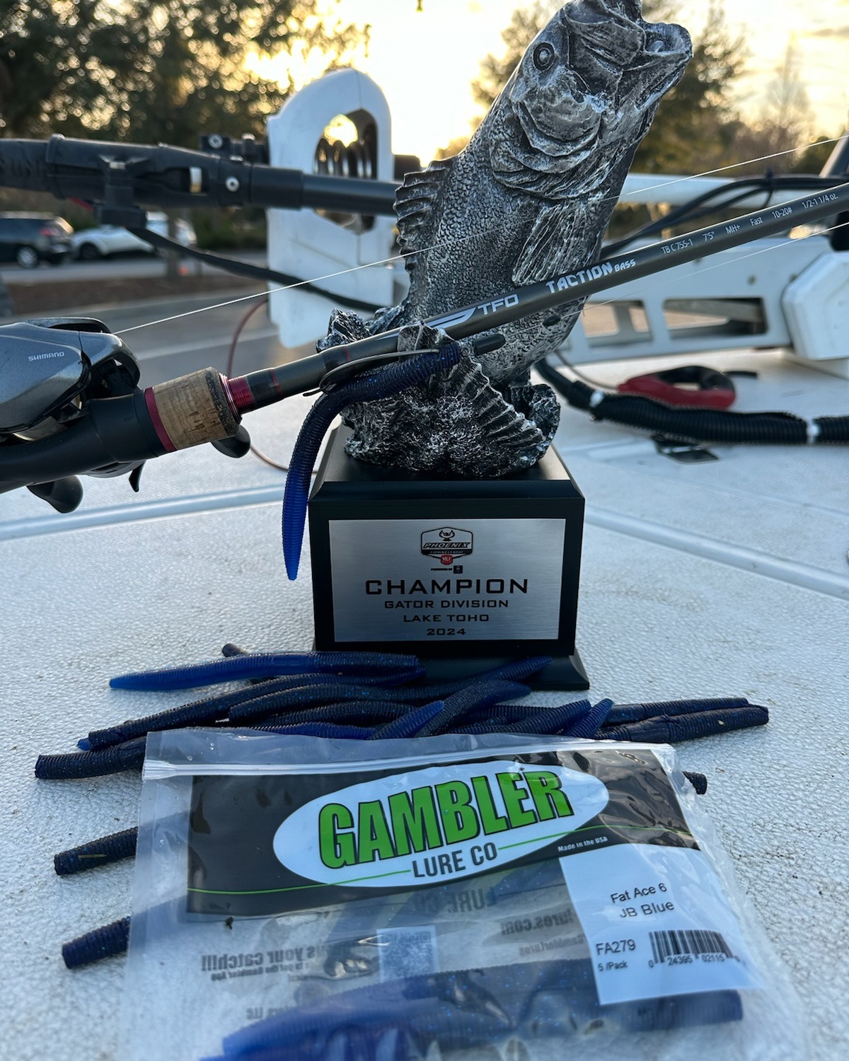 Moneuse Wins Big With Taction Bass Rod - Temple Fork Outfitters