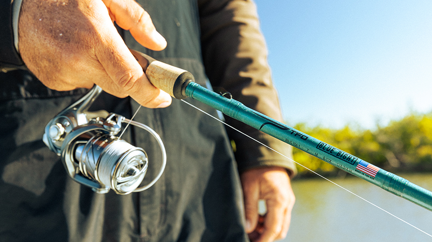 Premium Photo  Exclusive custom fishing rod spinning closeup